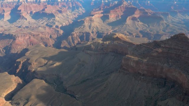 Pan A Amazing View Of The Grand Canyon In Arizona Usa At Sunrise