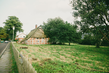Altes Fachwerk-Bauernhaus in Stade