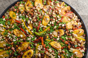Paella da roça
