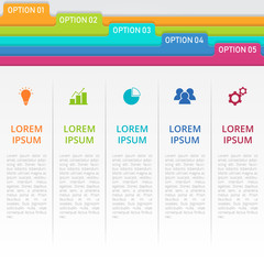 infographic template for business, education, web design, banners, brochures, flyers, diagram, workflow, timeline. Vector illustration.