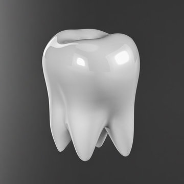 歯のイラストCG