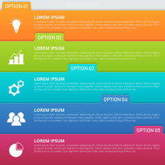 Obraz premium infographic template for business, education, web design, banners, brochures, flyers, diagram, workflow, timeline. Vector illustration.