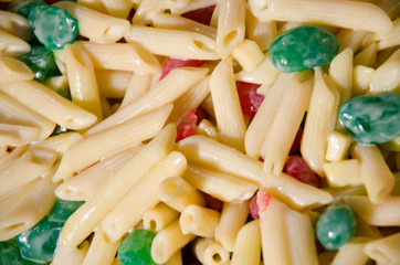 Filipino pasta salad served as a dessert or snack.