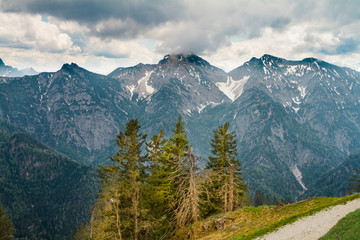 Fototapeta premium Urlaub alpen 