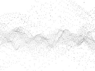 Background with oscillations of rhombuses