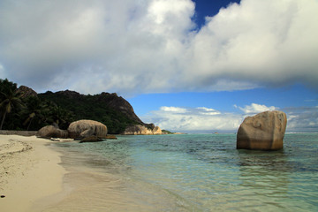 Anse Source d'Argent Beach, La Digue Island, Seychelles