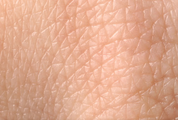 Texture of human skin, closeup - obrazy, fototapety, plakaty