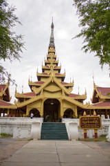 Mandalay palace main entrance