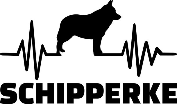 Schipperke heartbeat word