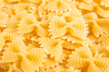 Pasta isolated on white background