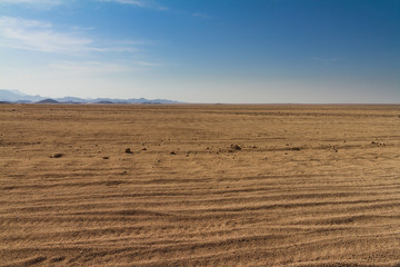 Fototapeta na wymiar Himmel über der Wüste
