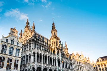 Foto auf Acrylglas Brüssel, Belgien - 27. August 2017: Grand Place in Belgien. © ilolab