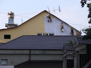 Промышленный альпинизм.