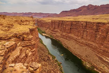 Photo sur Plexiglas Canyon Colorado River qui traverse Marble Canyon.