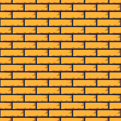 Obraz premium wall of yellow bricks