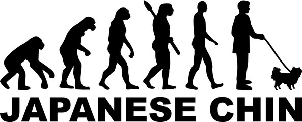 Japanese Chin evolution word