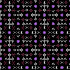 Seamless dark geometric background