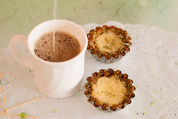 delicious pastry for tea