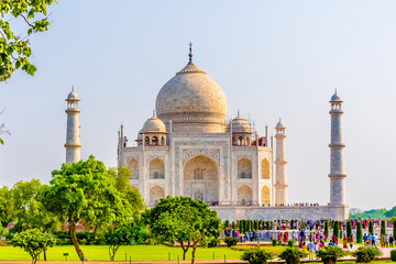 Beautiful TajMahal, the perfect example of love in the city of love,Agra, India