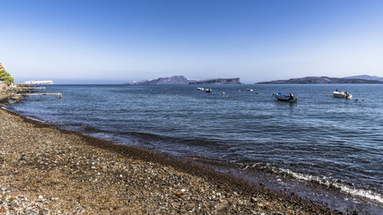 Surf in a quiet Bay