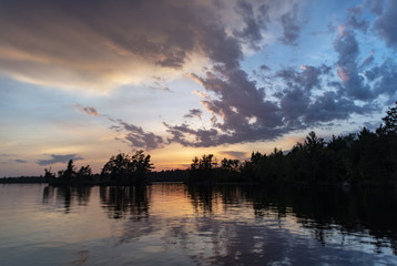 Sunset over Lake Vermilion