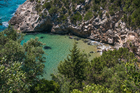 Angolo di paradiso nel mar Tirreno in Lazio