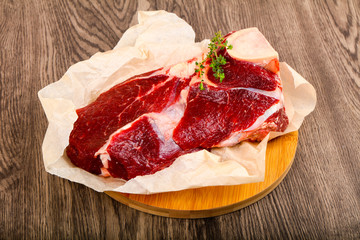 Raw beef