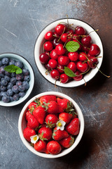 Fresh summer berries