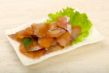 Smoked catfish fillet