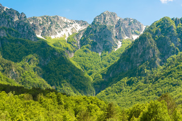 National Park of Abruzzo, Lazio and Molise (Italy) - The spring in the italian mountain natural...