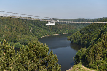 Hängebrücke im Harz