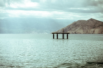 tranquil sea landscape