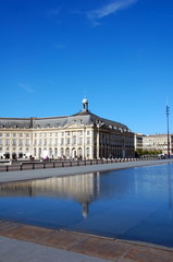  Place de la Bourse in Bordeaux, France was designed by the royal architect Jacques Ange Gabriel in 1775 