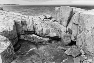 Natural bridge within the amazing Torndirrup National Park close to Albany, Western Australia