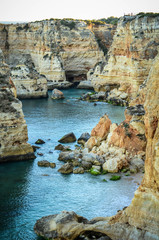 Fototapeta na wymiar Albufeira coast, Portugal