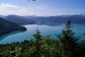 lake in mountains