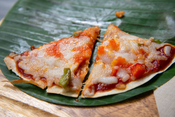 Shrimp pizza