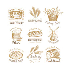 Bakery logos.