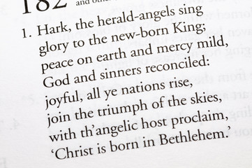 Christmas carol - "Hark the Herald Angels Sing"