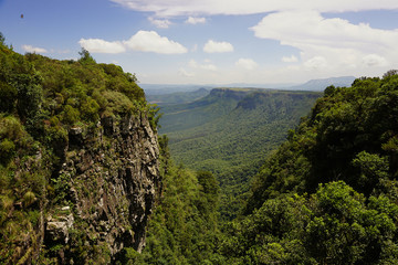 Republic of South Africa, Mpumalanga province. God's Window - spectacular view over South Africa's...