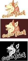 Husky dog logo