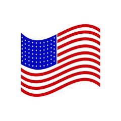 A flag USA icon