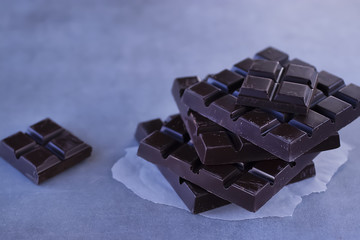 Organic chocolate with the aroma of coffee. Handmade.