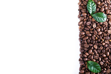 Coffee beans background