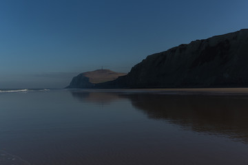 Fototapeta premium Cap Blanc Nez a view from the beach