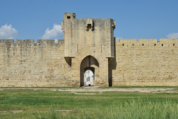 Forteresse d'Aigues-Mortes, Gard, Languedoc, Occitanie.