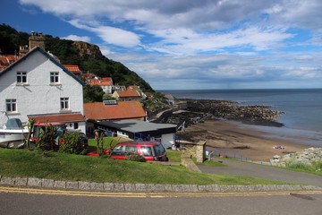 Runswick Bay, North Yorkshire, England.