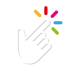 Symbol hand select with click