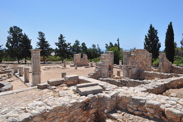 Fototapeta na wymiar Sanctuary of Apollo Hylates Cyprus