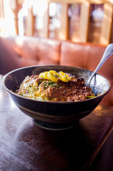 Pork Katsudon Rice Bowl